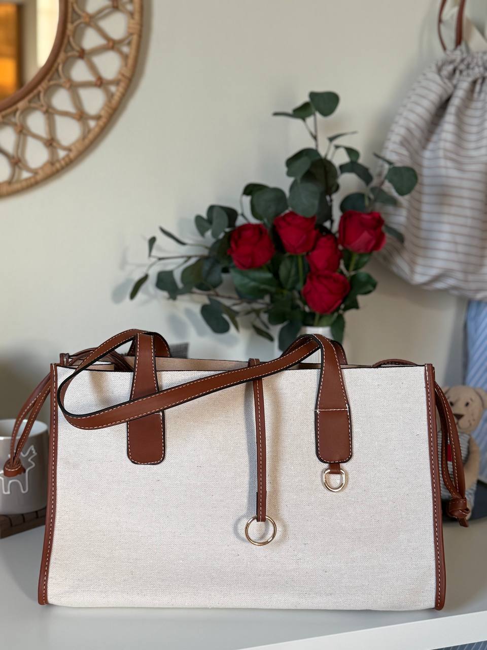 Zarah Tote Bag – Free Pouch