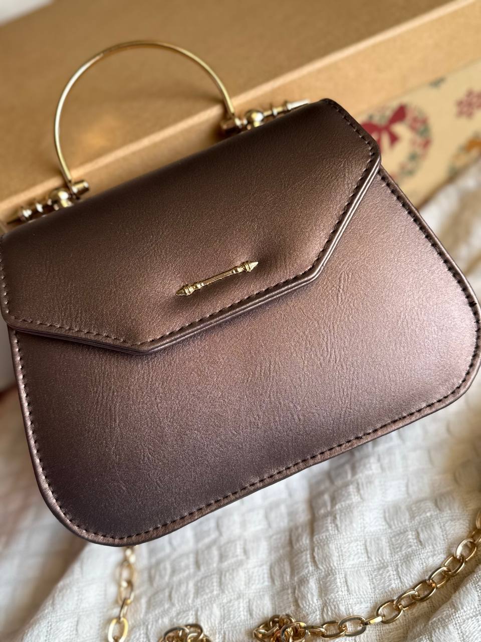 Okhitin Hand shine brown