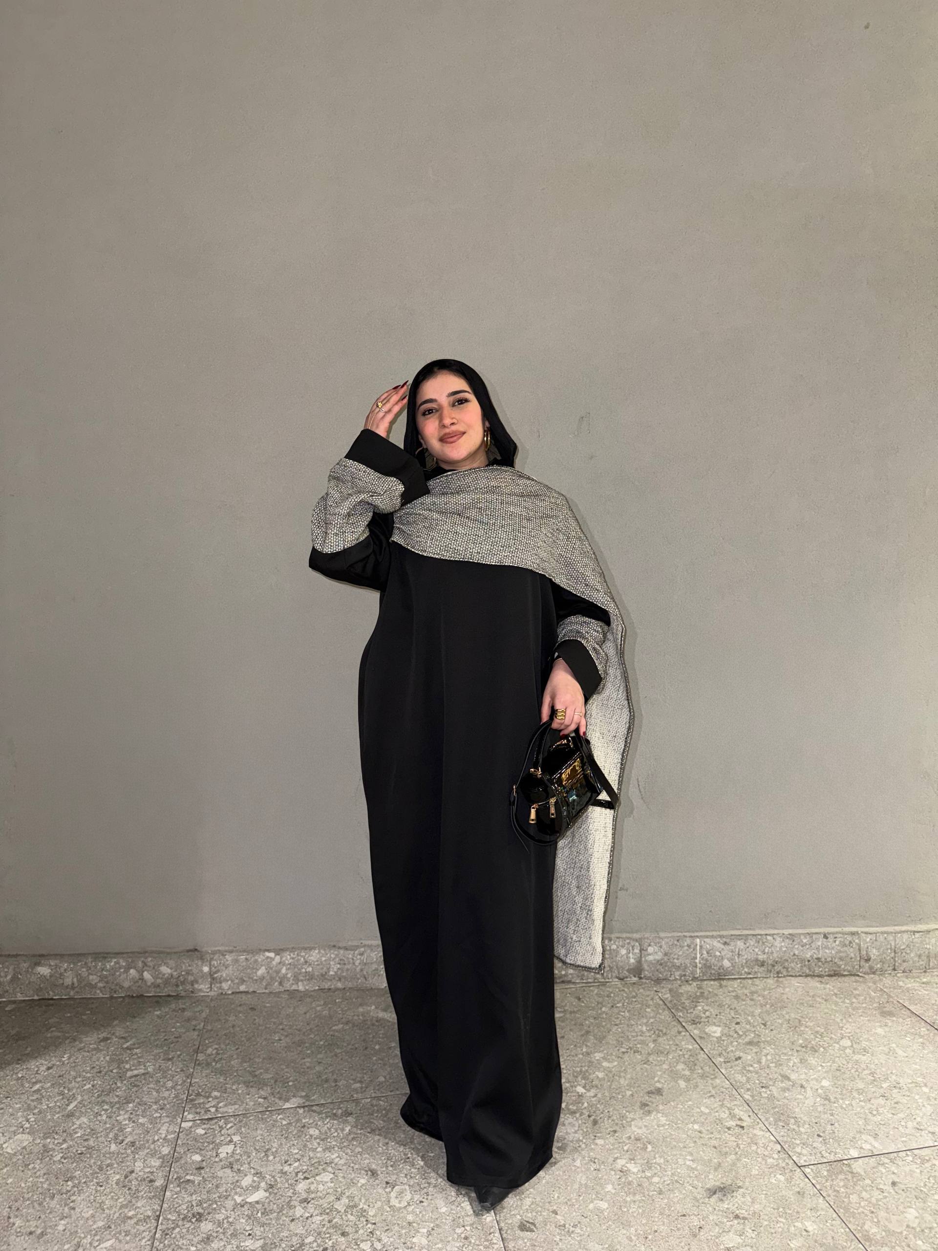 Rosaline Shawl Abaya