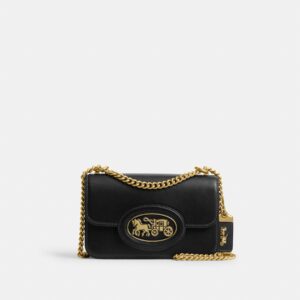 Black COACH Hero Shoulder Bag (Model CAS82) – Outlet, Imported from Turkey