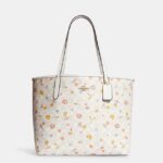 Floral CO-ACH City Tote Bag in Signature Canvas Copy