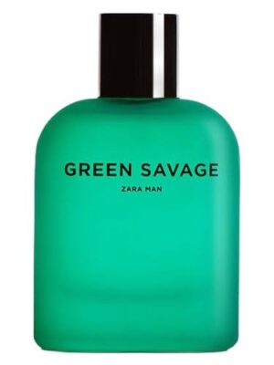 Zara Man Green Sauvage