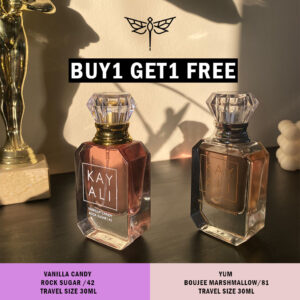 Buy 1 Get 1 – Vanilla Candy 30ml + Yum Bojee Marshmallow 30ml Perfume