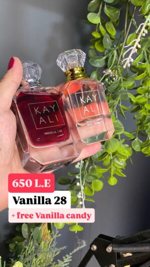 Buy 1 get 1 Kayali Vanilla 28 – 50ml + Free Vanilla Candy Rock Sugar | 42 Travel Size