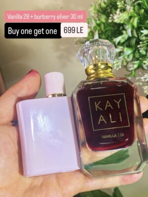 Kayali 28 (50ml) + Burberry Her Elixir (30m)
